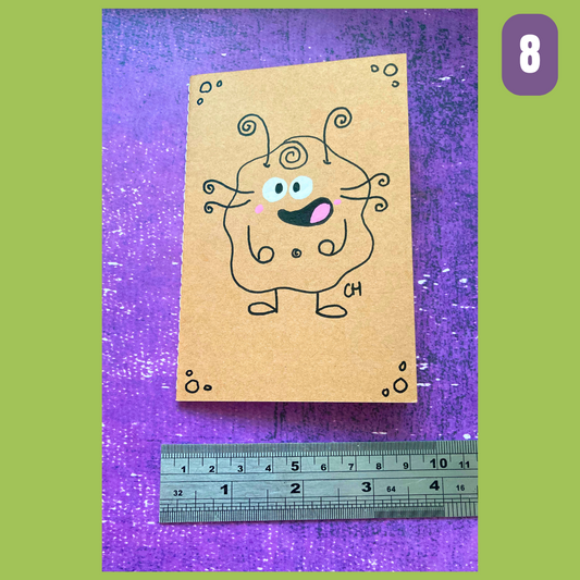 Original Drawing Monster Notebook