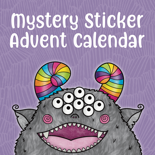 Mystery Sticker Advent Calendar PRE-ORDER