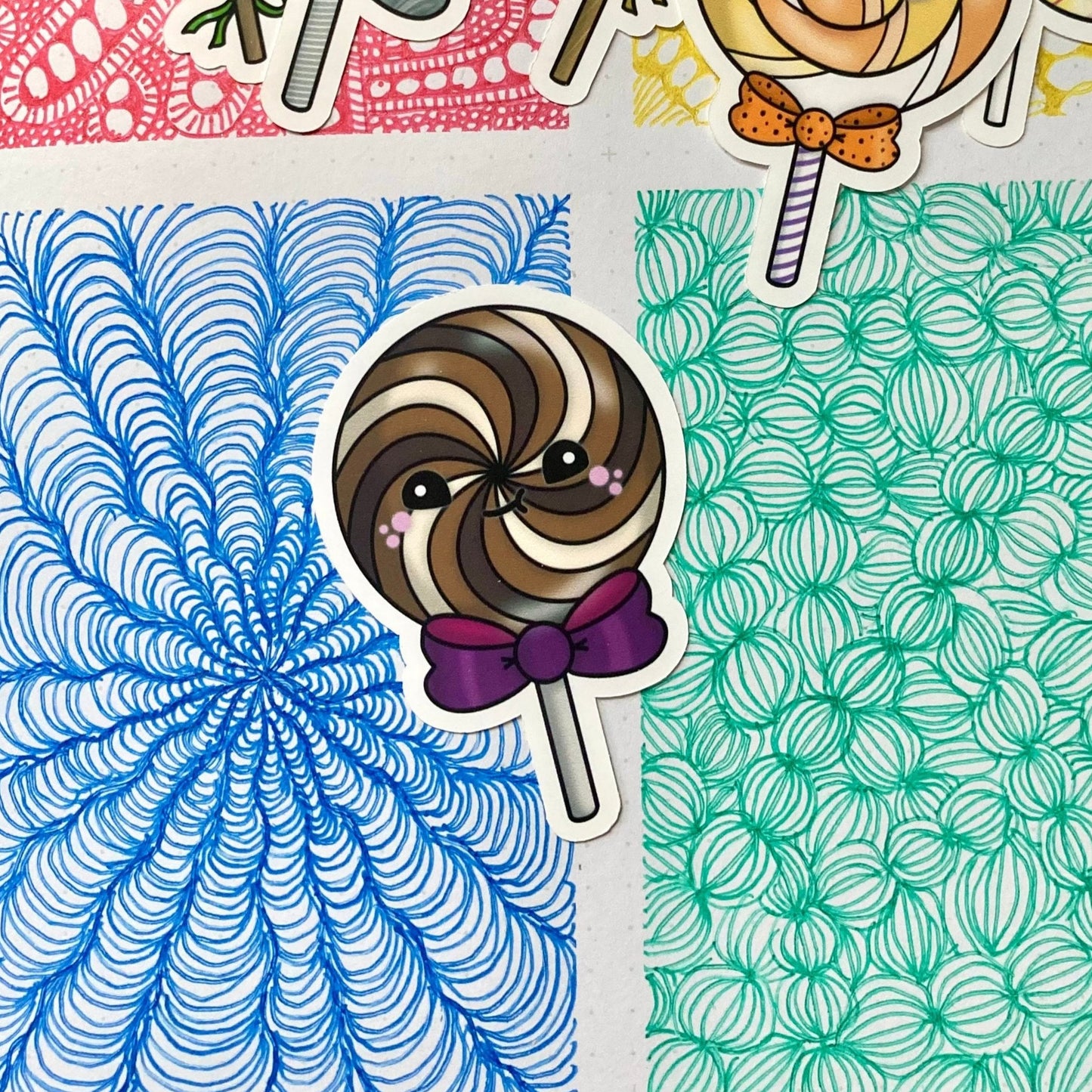 Lollipop Stickers