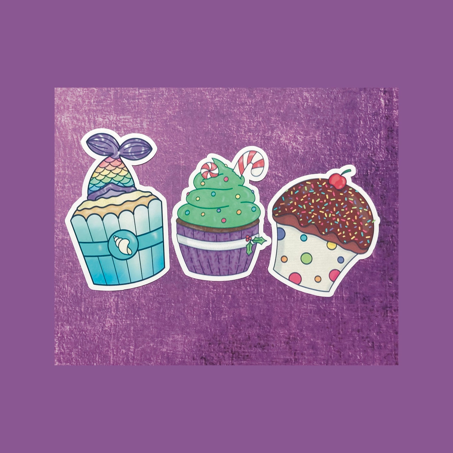 Cupcakes Stickers