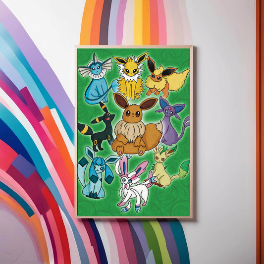 Eeveelutions Print