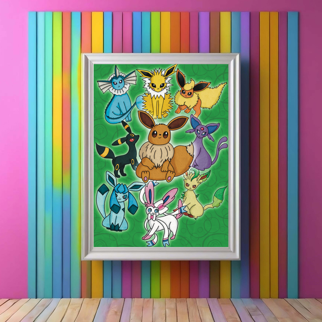 Eeveelutions Print