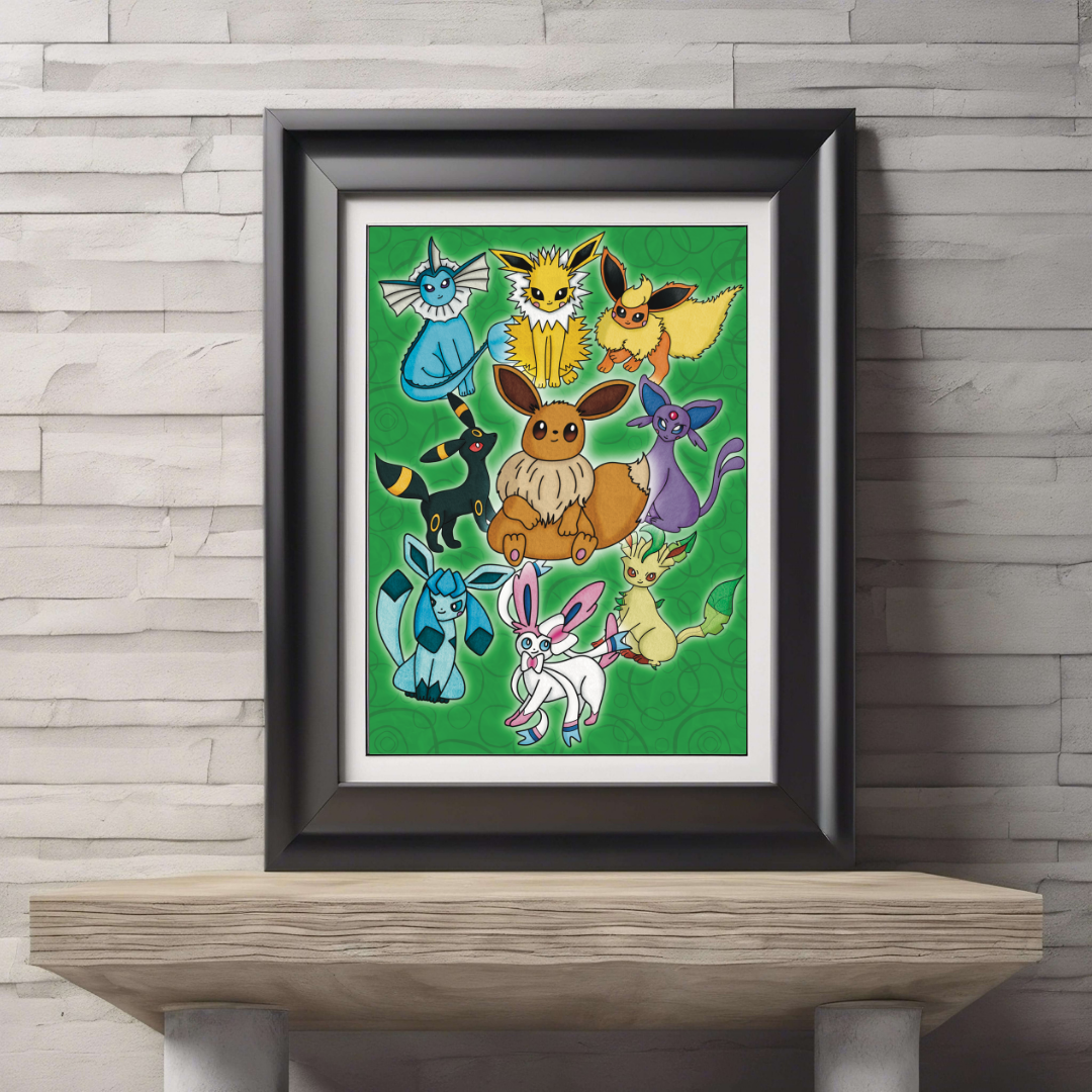 Eeveelutions Print