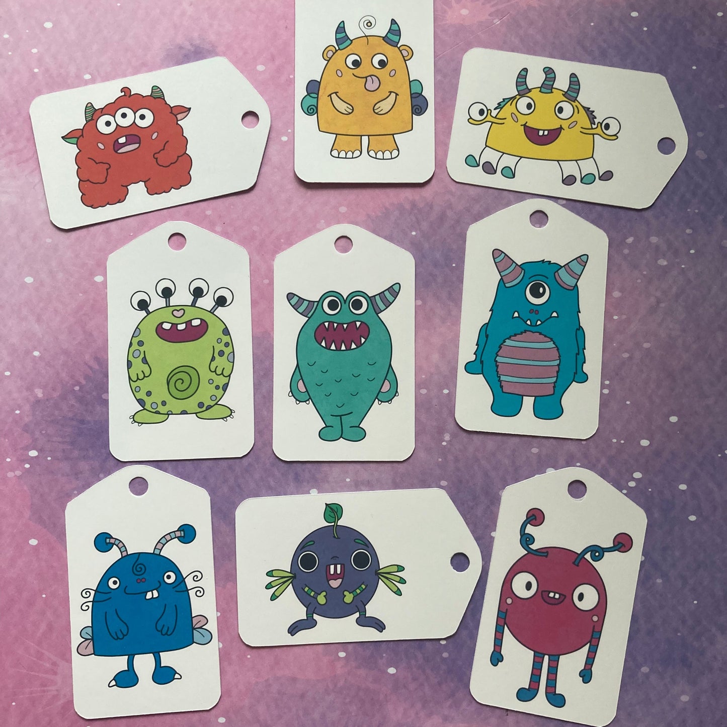 Monster Gift Tags