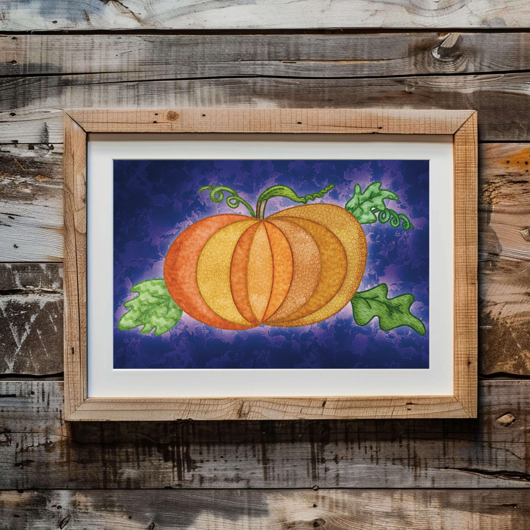 Doodle Pumpkin Print