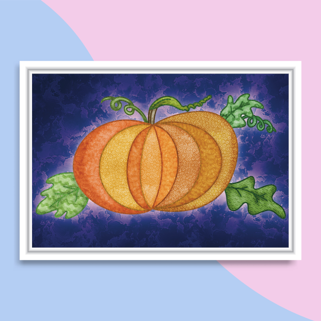 Doodle Pumpkin Print