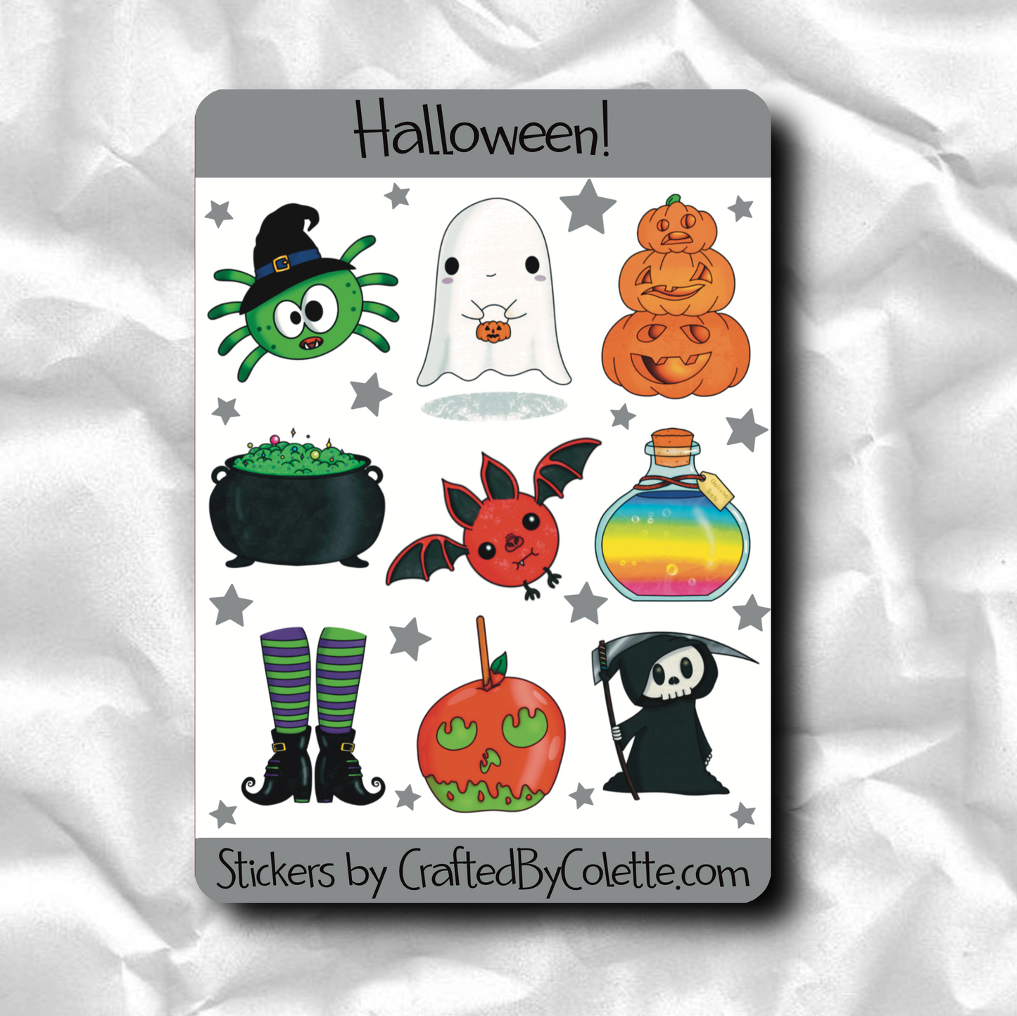 Halloween Sticker Sheet