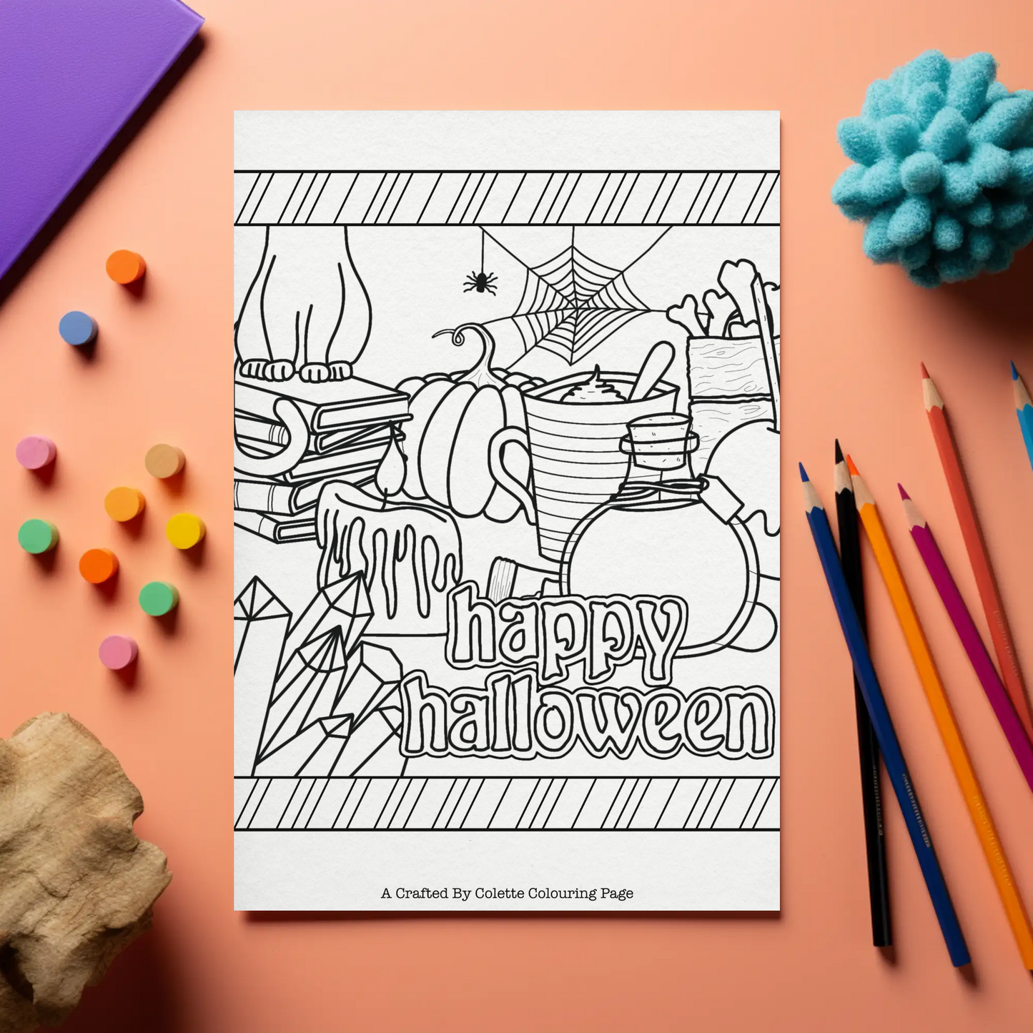 Halloween Colouring Pages