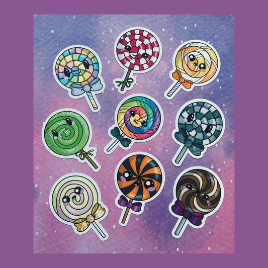 Lollipop Stickers