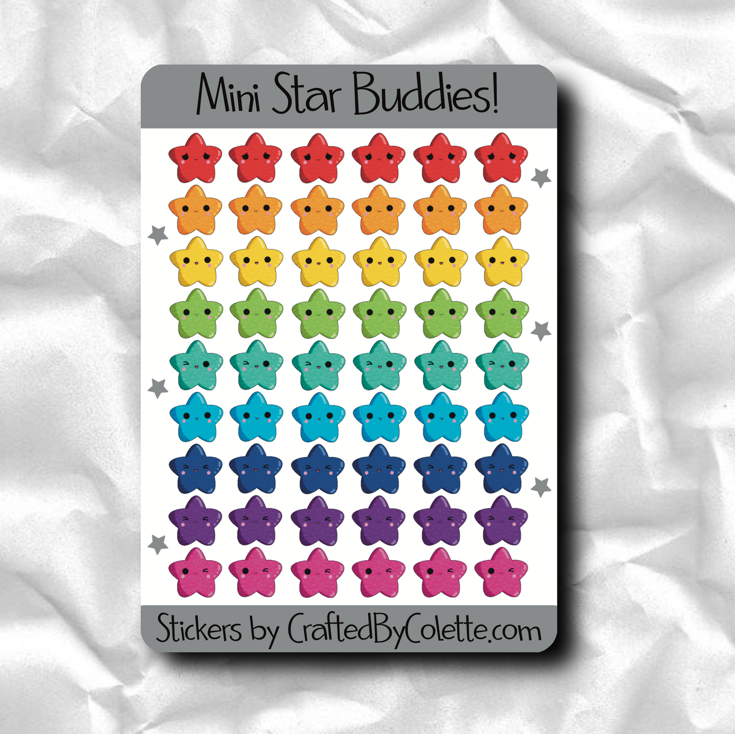 Star Buddies Sticker Sheets