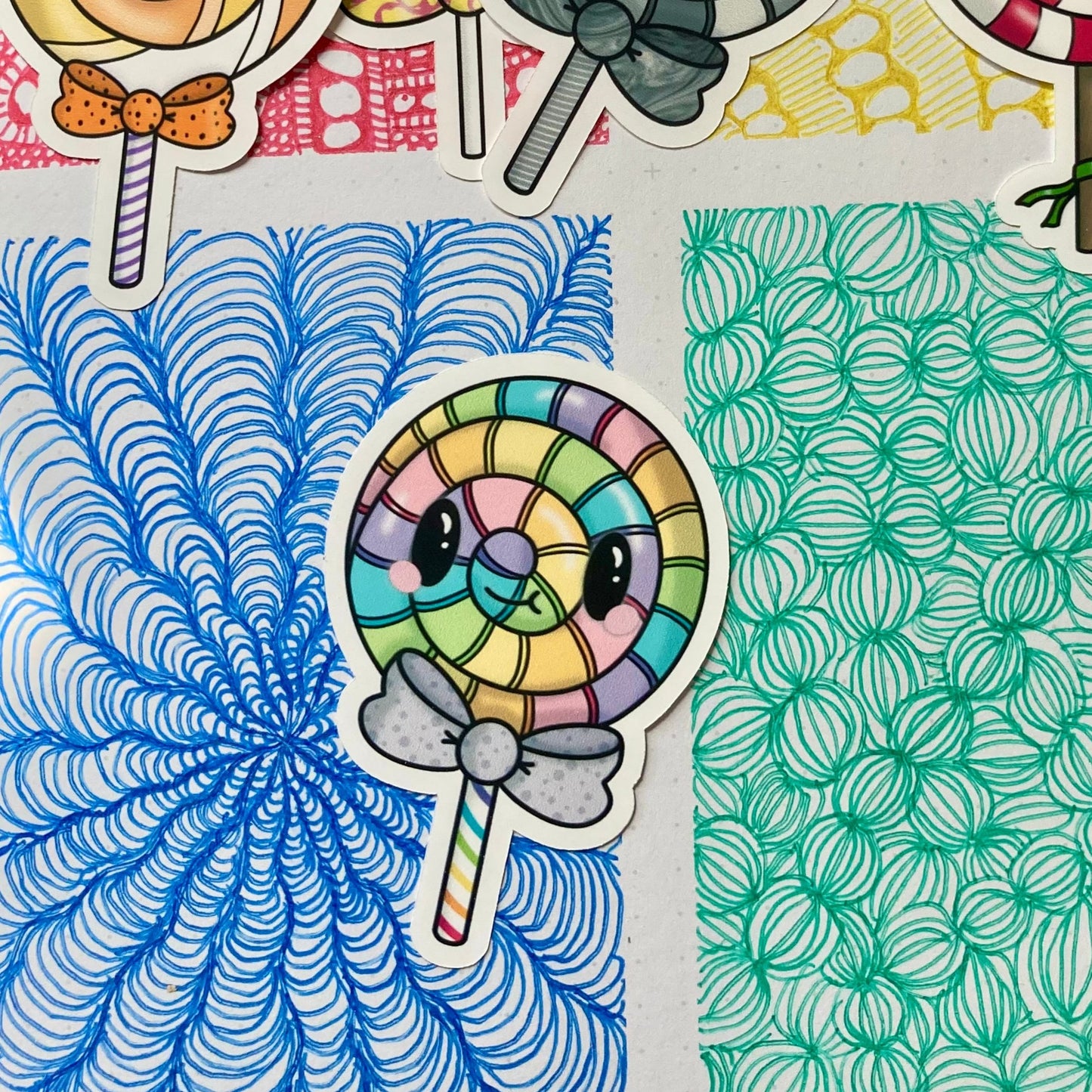 Lollipop Stickers