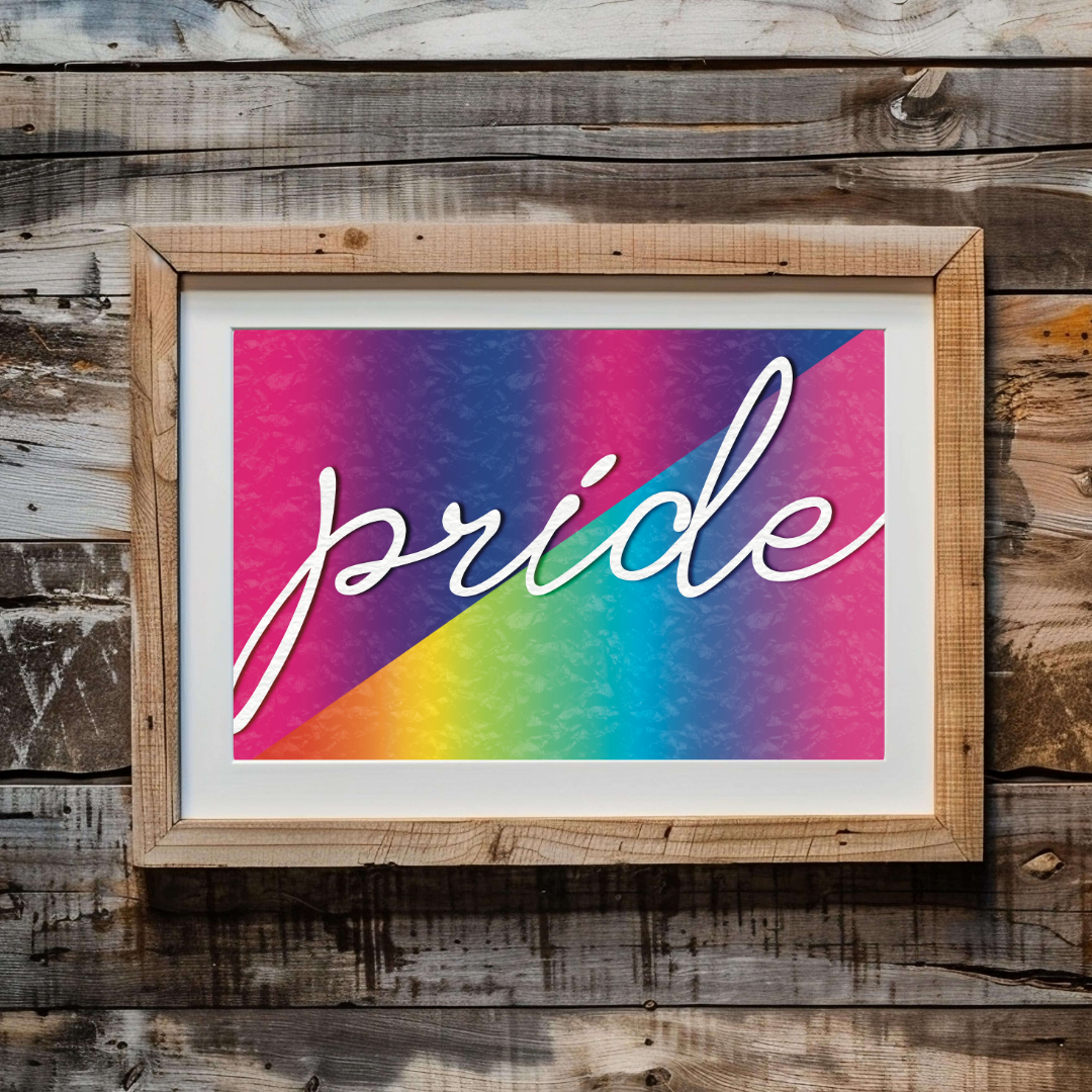 Pride Flag Print