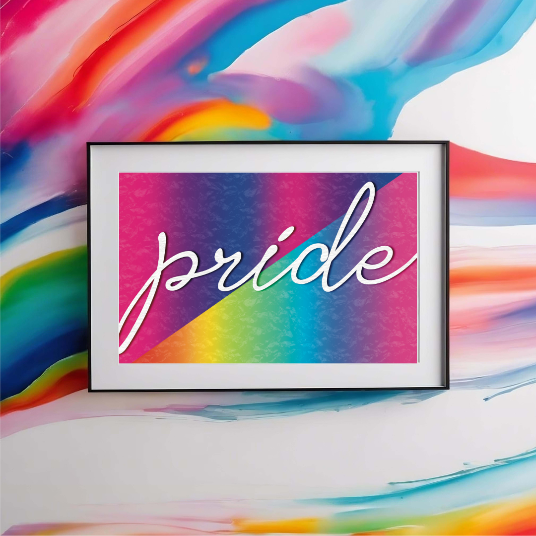 Pride Flag Print