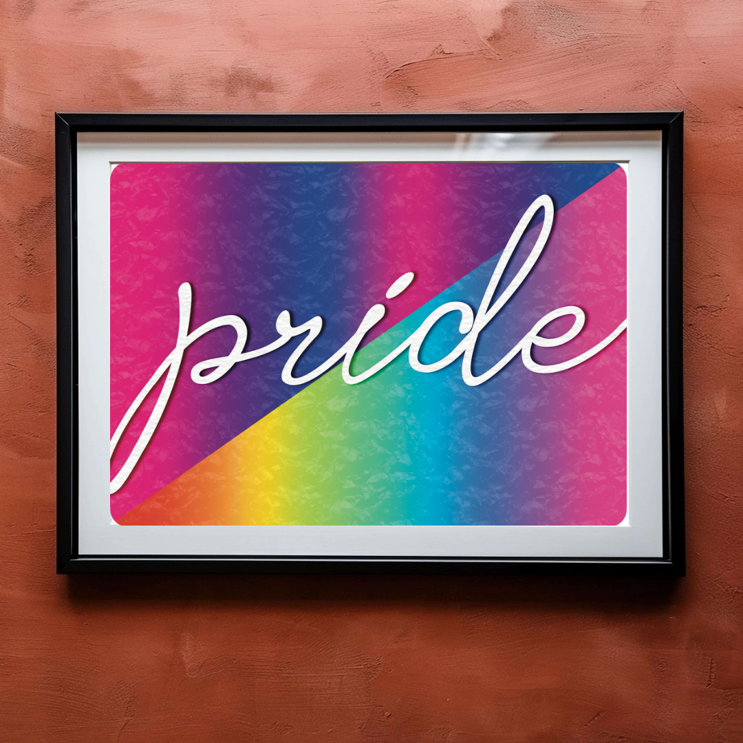 Pride Flag Print