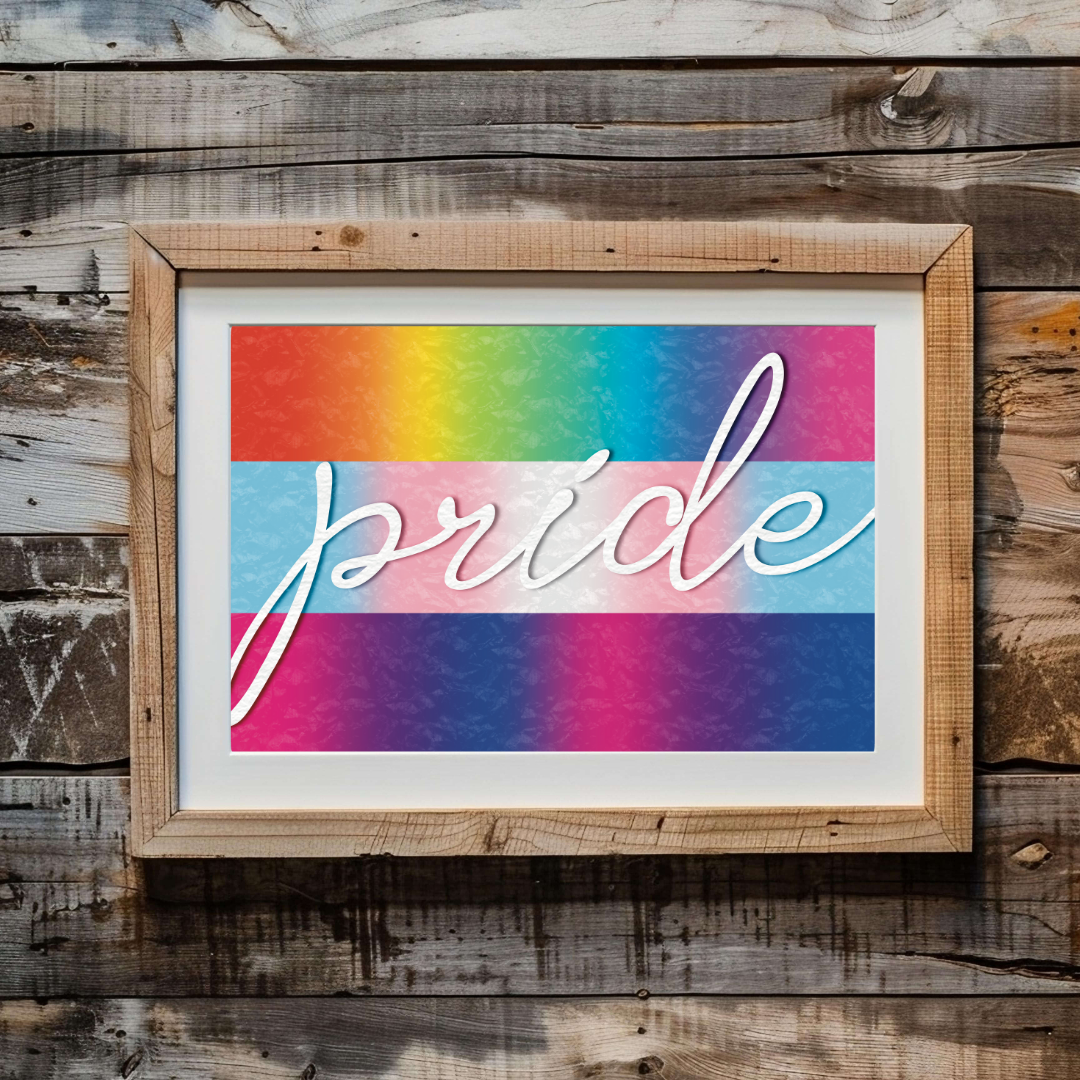 Pride Flag Print