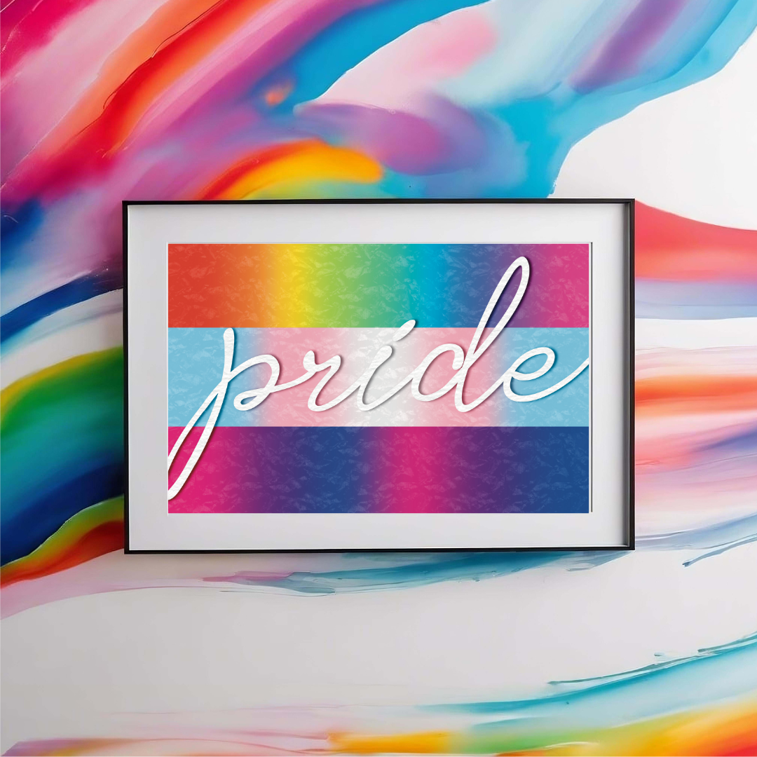 Pride Flag Print