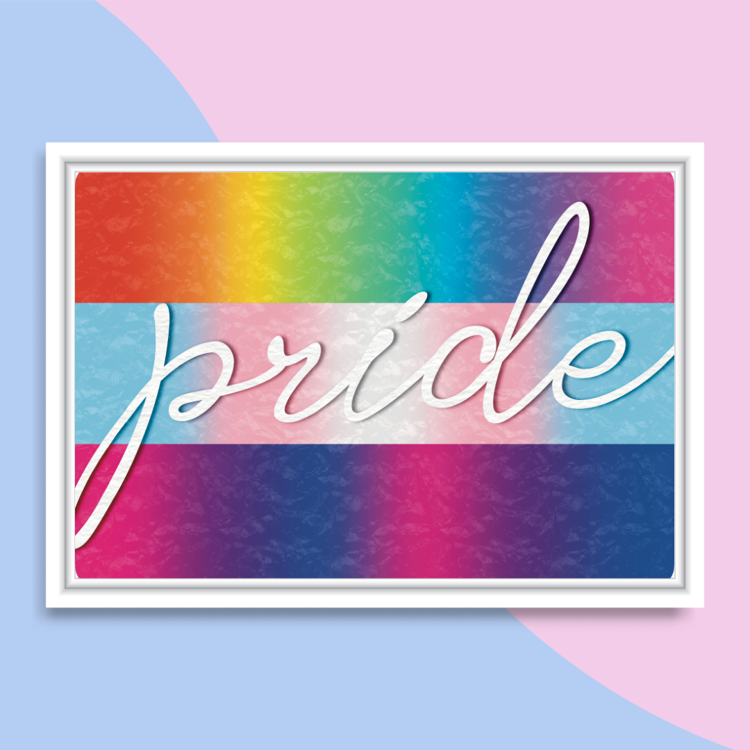 Pride Flag Print