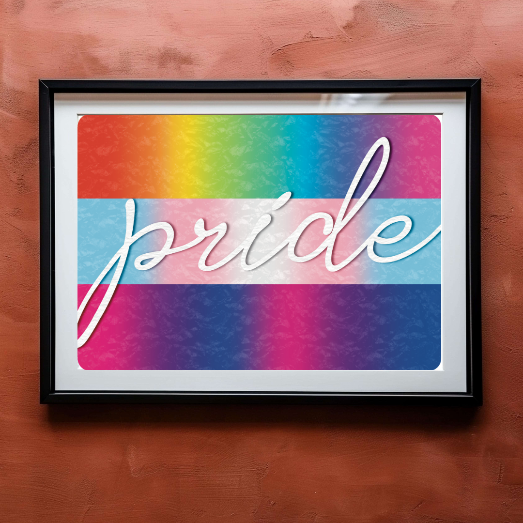 Pride Flag Print