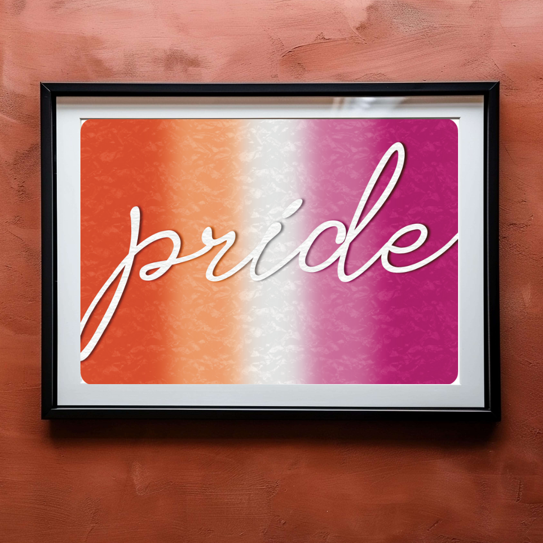 Pride Flag Print