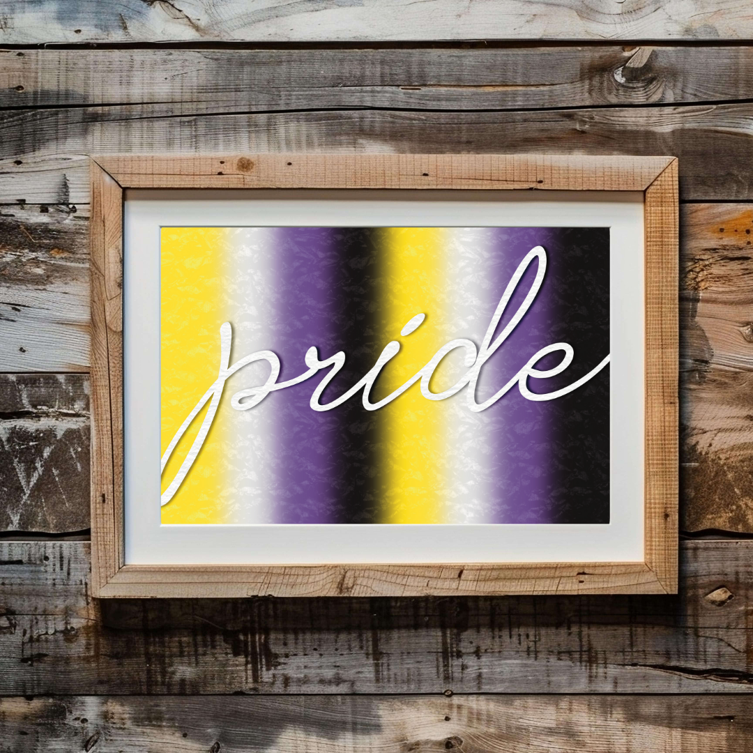 Pride Flag Print