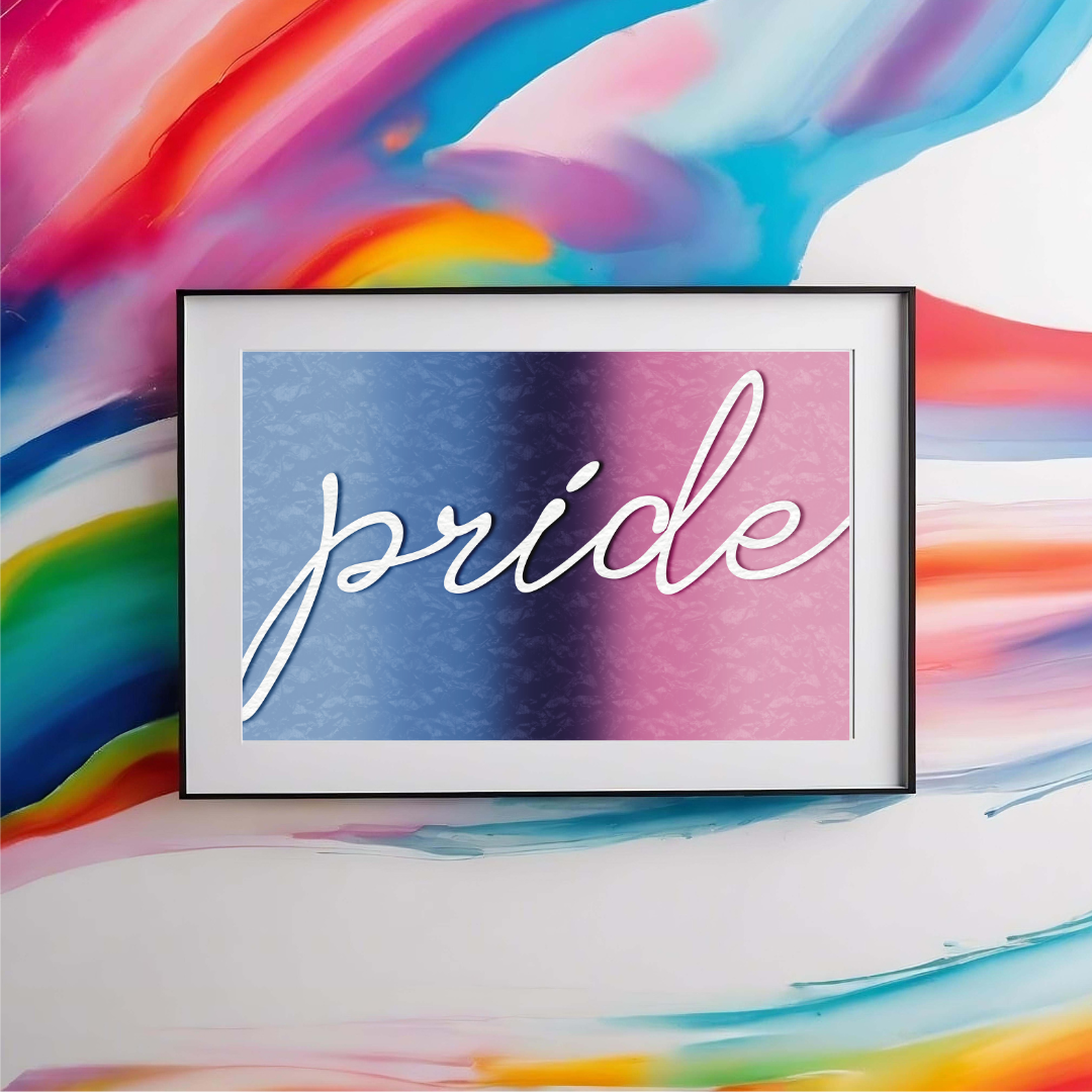 Pride Flag Print