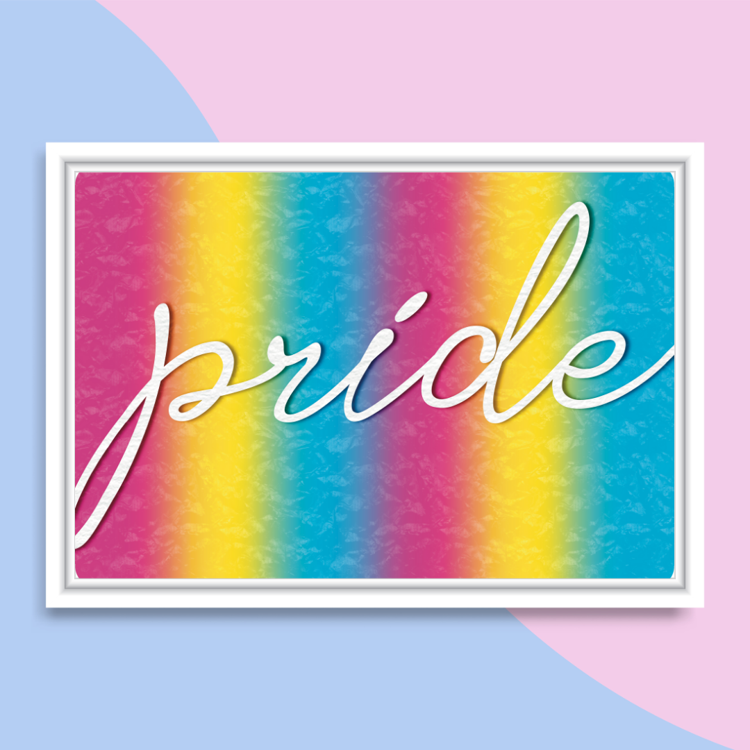 Pride Flag Print