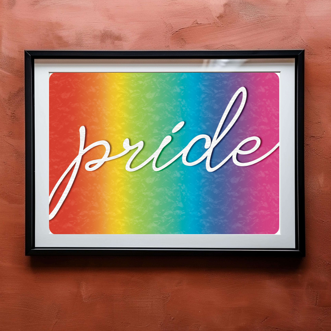 Pride Flag Print