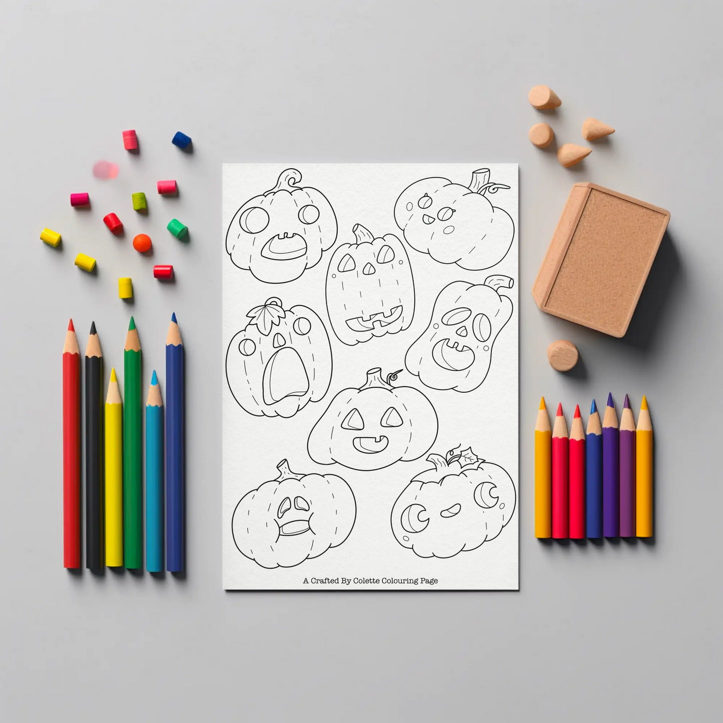 Halloween Colouring Pages