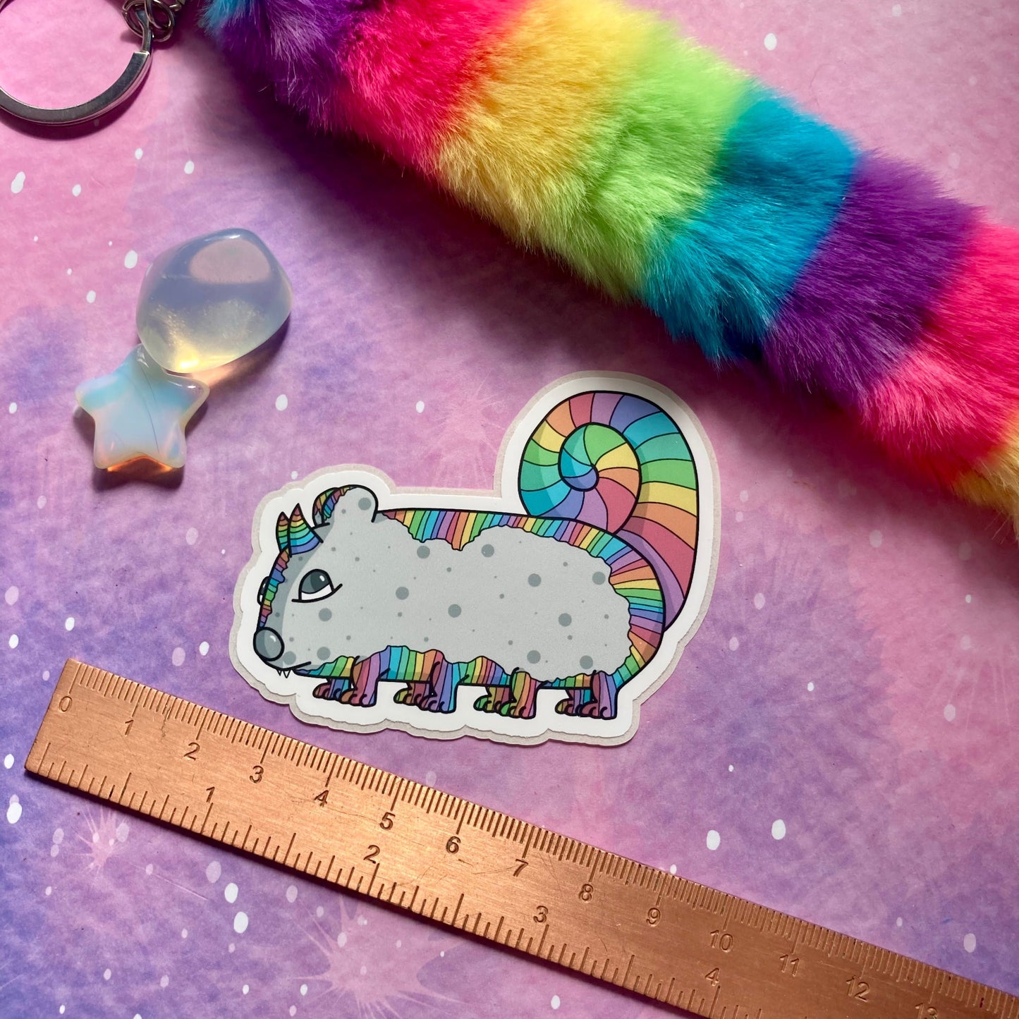 Rainbow Monsters Stickers