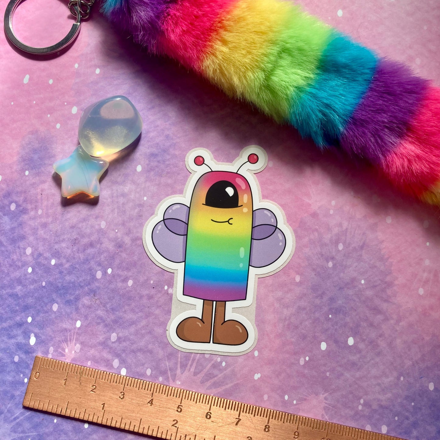 Rainbow Monsters Stickers