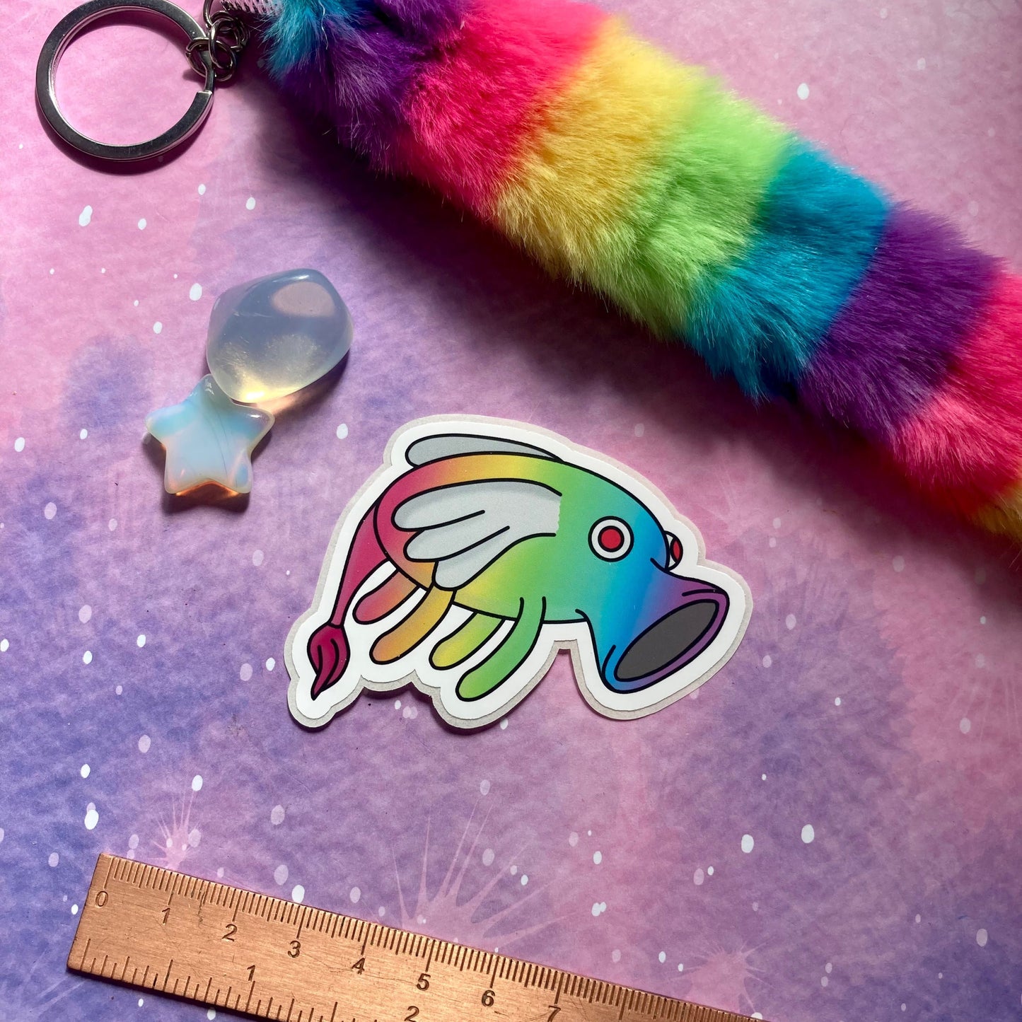 Rainbow Monsters Stickers