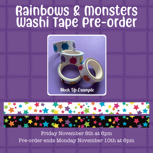 Stars Washi Tape PRE-ORDER