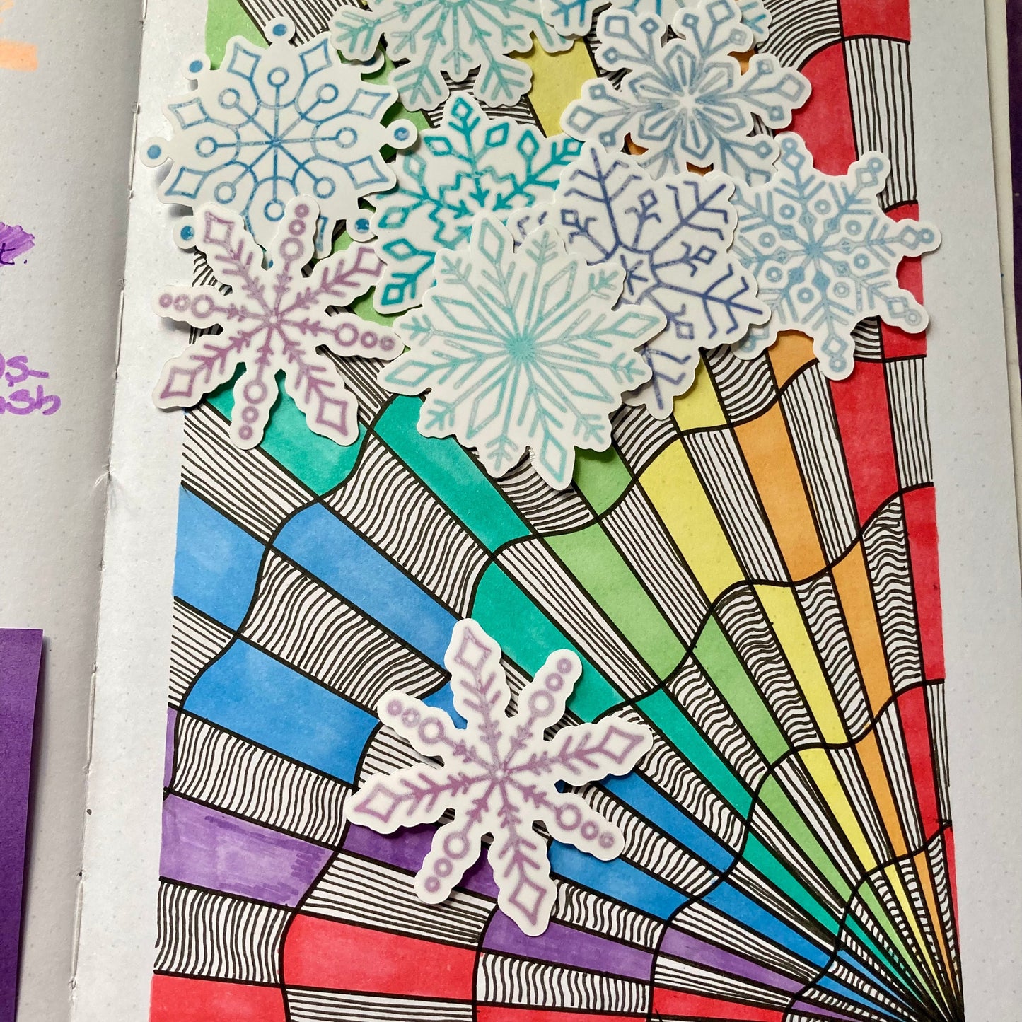 Snowflakes Stickers