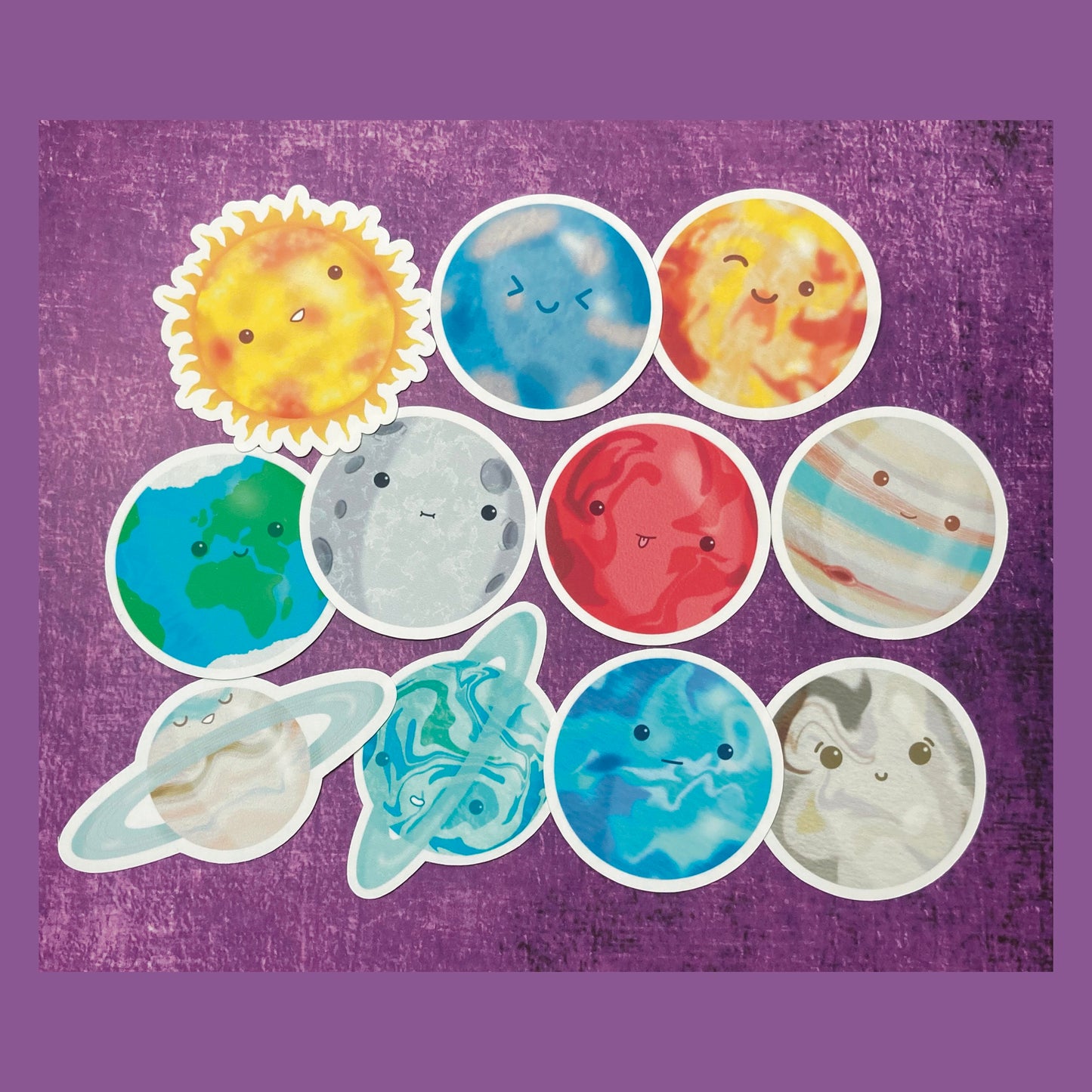 Solar System Stickers