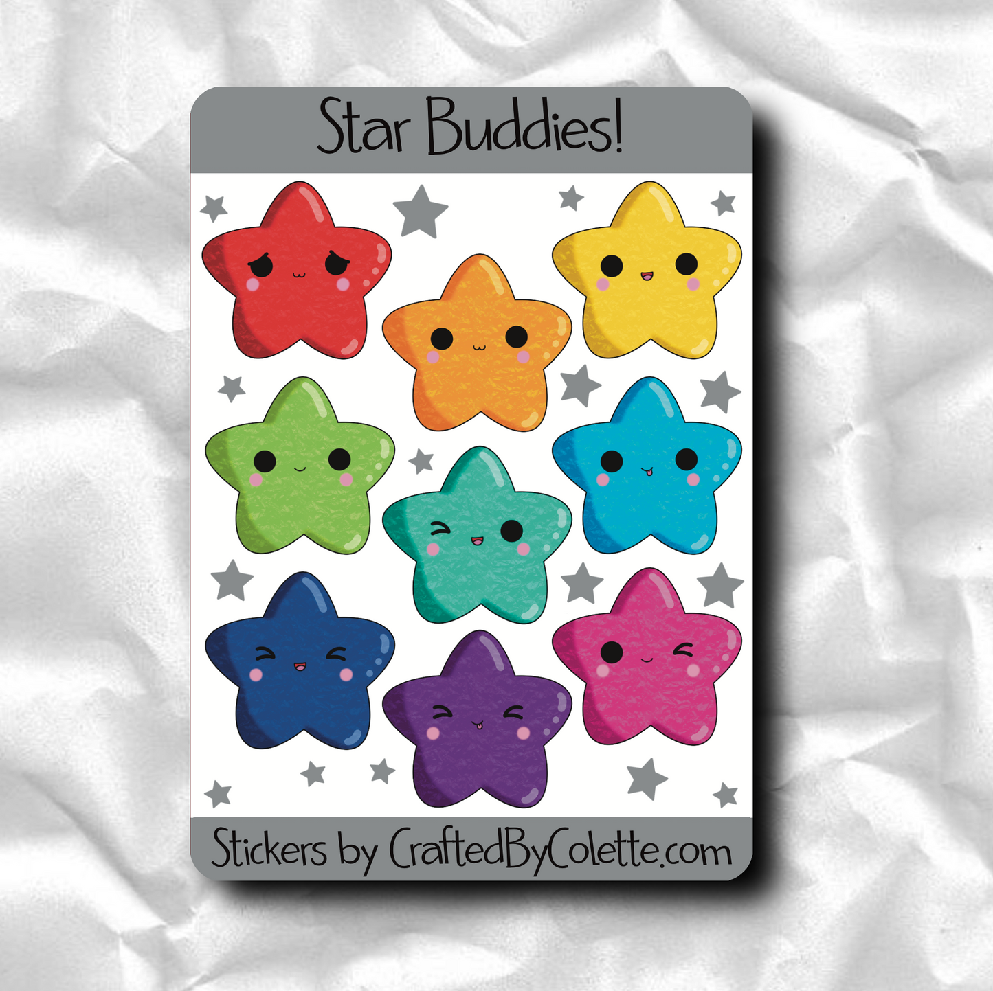 Star Buddies Sticker Sheets