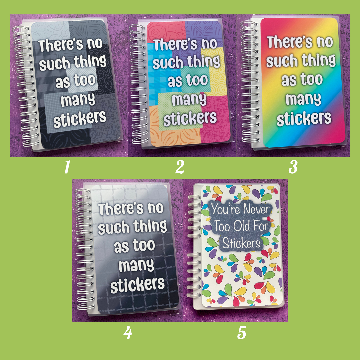 Reusable Sticker Book