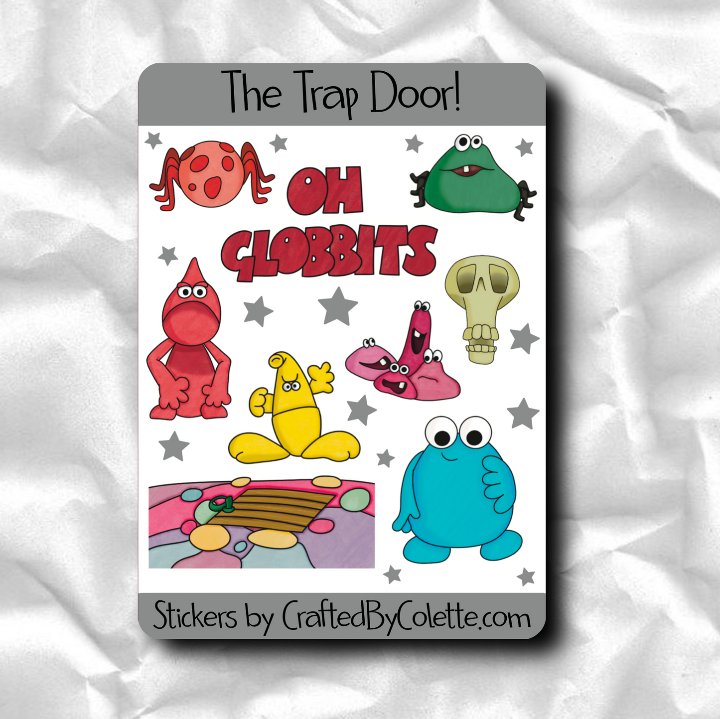 The Trap Door Sticker Sheet