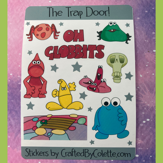 The Trap Door Sticker Sheet