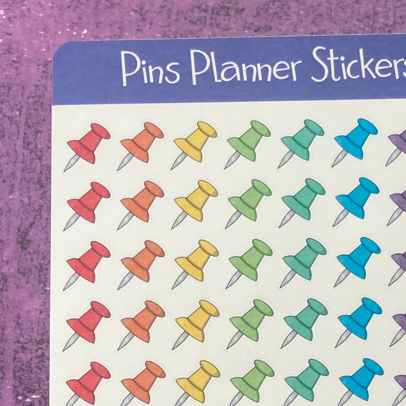 Pins Planner Stickers
