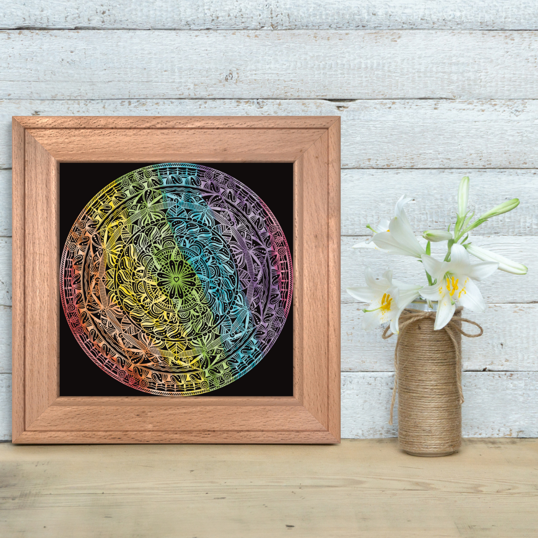 Mandala Print - Smudge's Memorial Collection